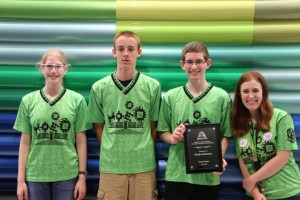 Noah Andrews and MOE FTC teammates  Photo from Axalta Coating Systems website